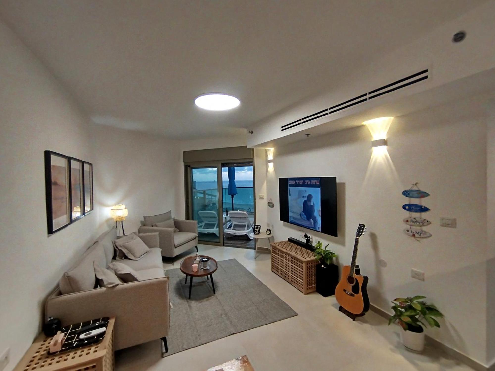 Sunset Suite Sea&Sky Ashkelon Bagian luar foto