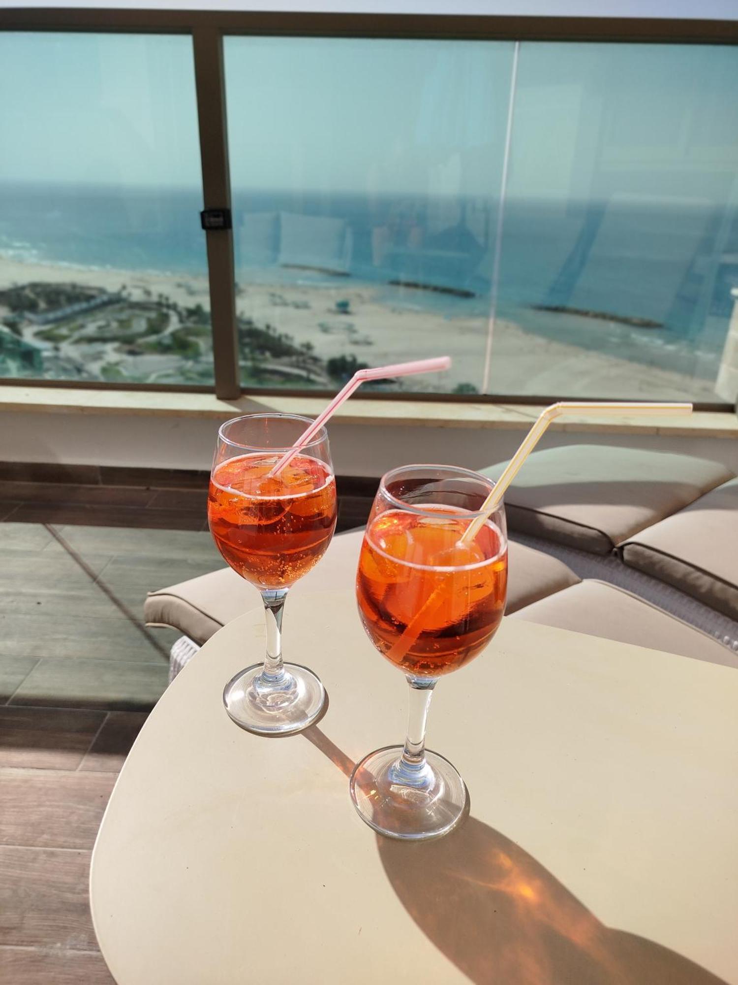 Sunset Suite Sea&Sky Ashkelon Bagian luar foto